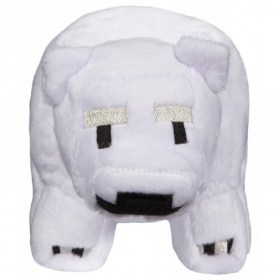 Плюшевая игрушка Белый медведь из игры Майнкрафт