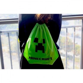 Зелёная сумка Майнкрафт